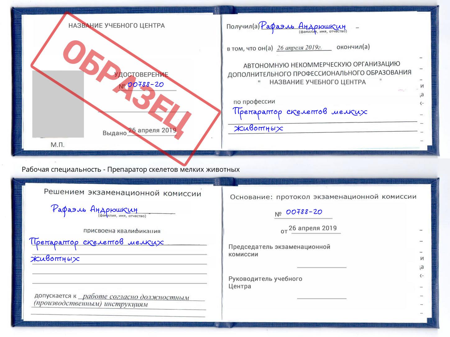 Препаратор скелетов мелких животных Бирск
