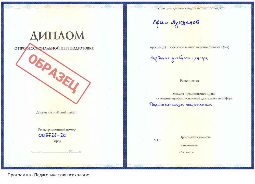 Педагогическая психология Бирск